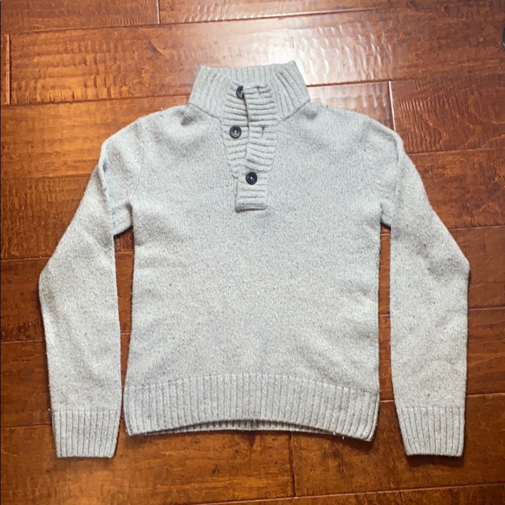 L.O.G.G. Wool Sweater- Medium - Gray